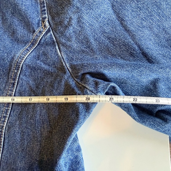 Bill Blass 90’s Vintage Blue Tailored Jean Jacket Size Large GUC - Picture 7 of 10